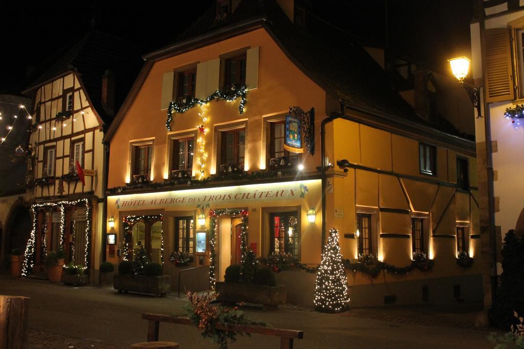 Auberge Des Trois Chateaux Eguisheim Zewnętrze zdjęcie