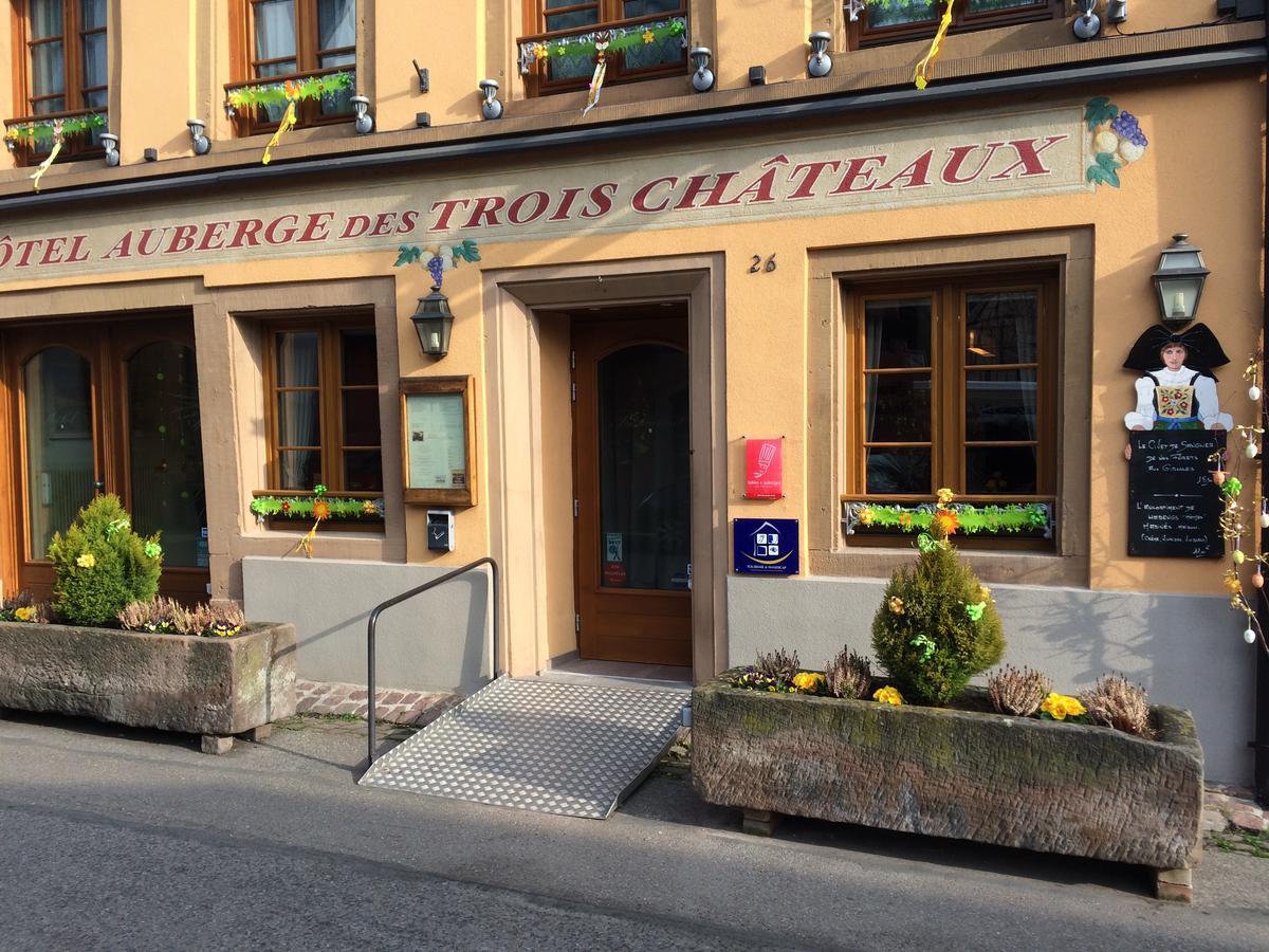 Auberge Des Trois Chateaux Eguisheim Zewnętrze zdjęcie