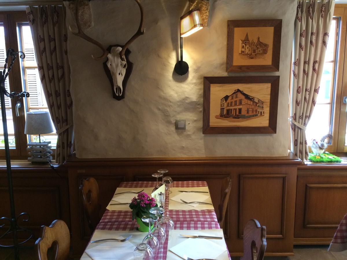 Auberge Des Trois Chateaux Eguisheim Zewnętrze zdjęcie