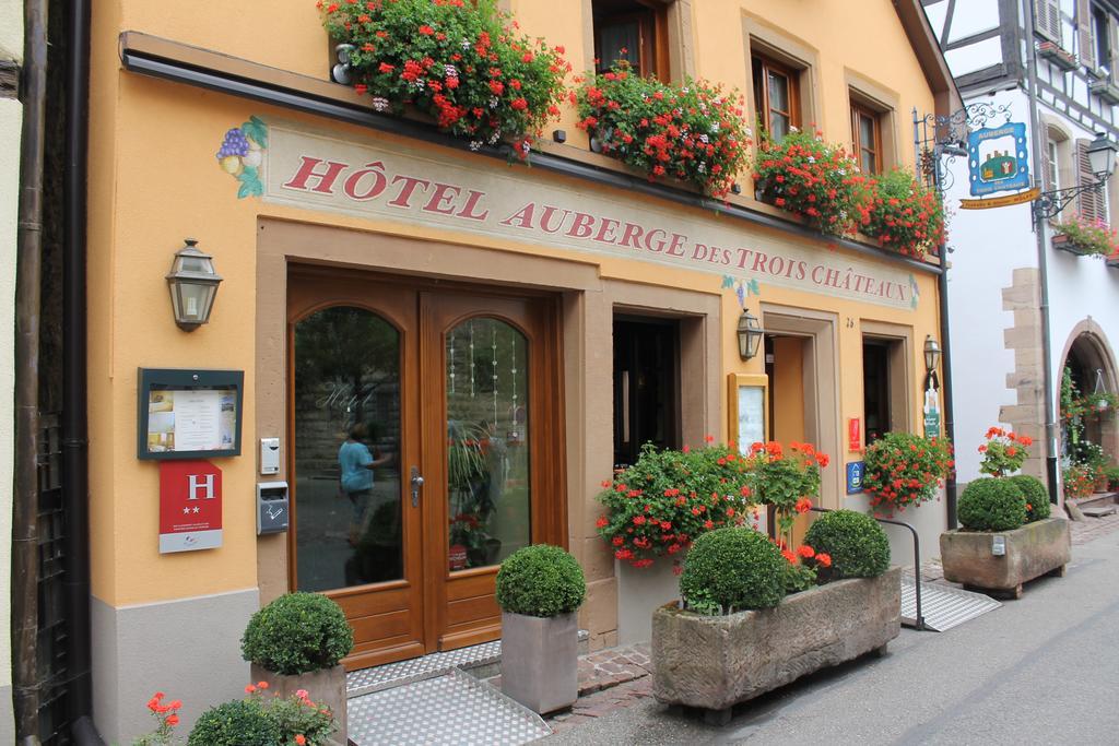 Auberge Des Trois Chateaux Eguisheim Zewnętrze zdjęcie
