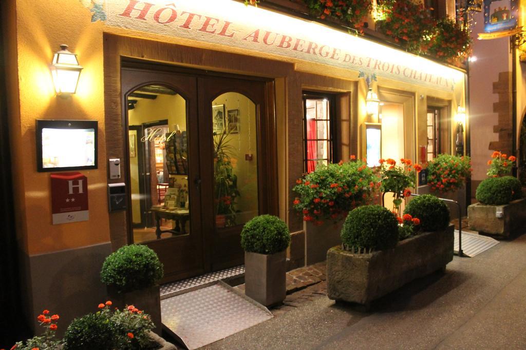 Auberge Des Trois Chateaux Eguisheim Zewnętrze zdjęcie