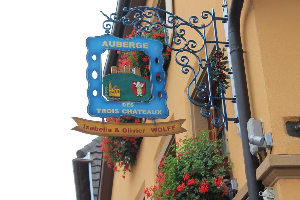 Auberge Des Trois Chateaux Eguisheim Zewnętrze zdjęcie